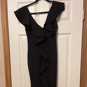 Rue21 Black Ruffled Dress